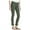 Green - olive, variant on Max Studio London Womens Frayed Hem Skinny Fit Jeans
