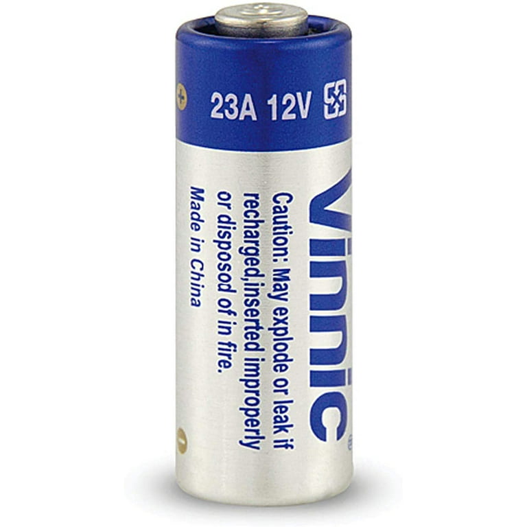 5 Pcs Pcs Alkaline Battery 23A- 12V - Also Replacement Model Same Size,  144, 23A, 23AE, 3LR50, 8F10R, 8LR23, 8LR932, A23S, CA20, EL12, E23A, GP12A,  GP23, GP23A, K23A, L1028, LR23A, LRV08, MN21