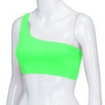 thumbnail image 5 of outfmvch crop tops for women ladies single shoulder crop sport bra slim camis tank vest womens tops tank top for women crop tops green, 5 of 9