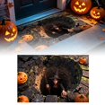 thumbnail image 6 of Nnndbs Halloween Optical Illusion Rug, 3D Visual Trap Floor Mat, Non Scary Carpet for Entryway Living Room Home Halloween Decor, 6 of 7