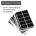 thumbnail image 4 of Unique Bargains Chalkboard Labels Blackboard Stickers 40x60mm No Word with Chalk Marker Count 200, 4 of 5