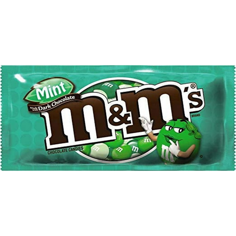 M&M's Chocolate Candies, Mint Made with Dark Chocolate 1.5 oz