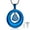 Blue, variant on Circle of Life and Love Heart Cremation Jewellery Urns For Ashes Keepsake Urn Necklace Mini Urns