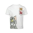 thumbnail image 2 of TOM and JERRY Big Boys 2 Pack T-Shirts Toddler to Big Kid, 2 of 5