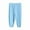 Sky Blue, variant on Kureaily Kids' Loose Solid Color Jogging Slacks 3 12 Years Old Girls Cargo Jogger Pants 18-24 Months