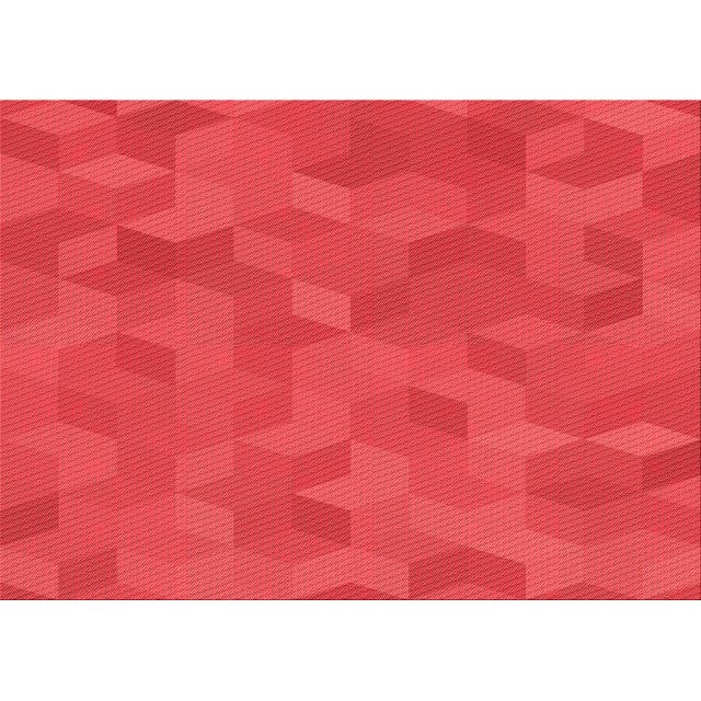 Ahgly Tapis Rectangulaire Rouge Lavable en Machine, 8 Pieds x 12 Pieds