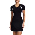 thumbnail image 3 of Women's Slim Fit Short Sleeve Yoga Dress for Summer Sports and Casual Daily Wear Comfortable Stretchy Flowy Design Womens Dresses 2026 Casual Crewneck Maxi Dress Stretch Tank Flowy Dresses, 3 of 3