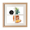 thumbnail image 1 of Piña fruta sabrosa sana acuarela Pantalla de escritorio de pared de marco 4 aperturas, 1 of 4