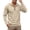 Mens Shirts Khaki, variant on Quarter Zip Pullover Men Fall Hoodie Drawstring Long Sleeve Waffle Casual Tops Sweatshirt Dad Gifts