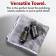 thumbnail image 4 of Toalla de microfibra Adam's Polishes Borderless Grey, 480 g/m², 40 x 40 cm, 4 of 6