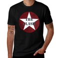 thumbnail image 3 of Punk Rock Star Graphic Tee, Vintage Music Inspired T-Shirt, Retro Band Logo Apparel Black-style M, 3 of 7