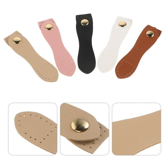IDEANATEGRATE 10Pcs Handbag Clasp Purse Closure Hardware Sleek Design for Diy Tote Bag Snap Closure Various Colors