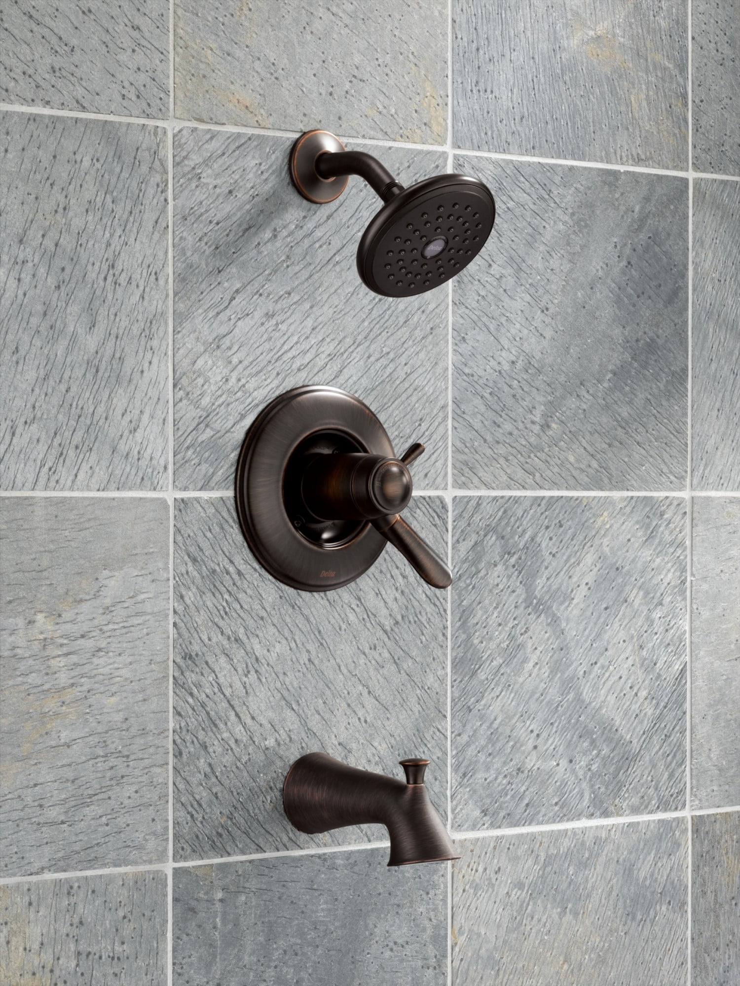 Delta T17T438 Lahara Tempassure 17T Series Dual Function Thermostatic Tub And Shower -