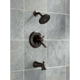 thumbnail image 4 of Delta Lahara Dual Function Pressure Balanced Thermostatic Bath and Shower Trim with Internal Volume Control Less Rough-in, Available in Various Colors, 4 of 7