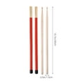 thumbnail image 2 of OULII 1 Ensemble Accessoire de Tambour avec Brosses en Fil d'Acier Sac de Rangement et Instruments de Percussion, 2 of 8