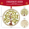 thumbnail image 7 of WaaHome Tree of Life Christmas Ornament - Metal Tree of Life Ornaments for Christmas Tree Decorations Tree of Life Decor Christmas Tree Ornaments Keepsake Tree of Life Gifts for Women, 7 of 7