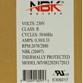 thumbnail image 6 of NBK 20497 230V Blower Motor Replaces Dayton 1TDP6 / Fasco 7021-3483, 6 of 6