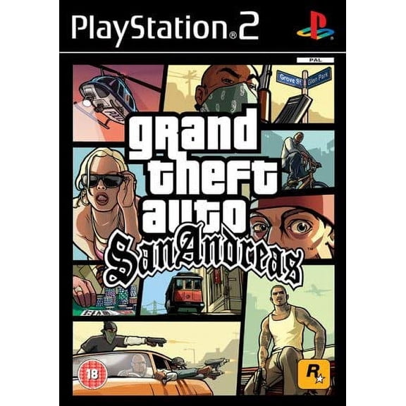 Grand Theft Auto: San Andreas - PlayStation 2