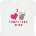 thumbnail image 4 of Inktastic I Love Chocolate Milk Boys or Girls Toddler T-Shirt, 4 of 5