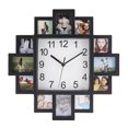 thumbnail image 2 of Reloj de pared de plástico, reloj de pared de plástico 2 en 1, marco de fotos, marco de fotos muy recomendable, 2 of 12