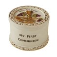 thumbnail image 1 of My First Communion Body of Christ Resin Rosary Box, 2 5/8 Inch, 1 of 4