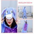 thumbnail image 4 of Unisex Children Pajamas Halloween Christmas Kids Onesie Cosplay Cartoon Pjs Teens Party Jumpsuits, 4 of 7