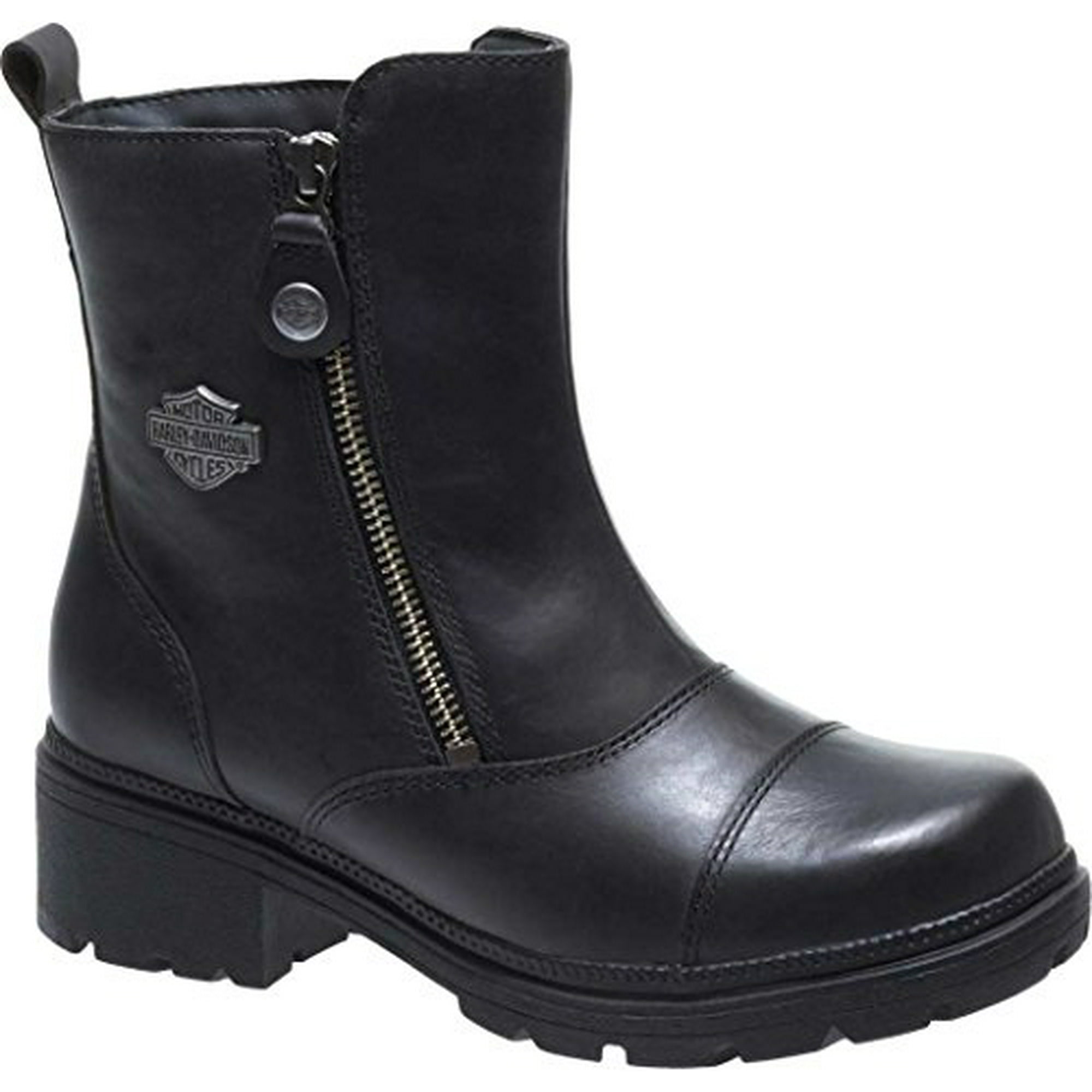 Harley Davidson Women s Amherst Short Boot Black Size 9.5
