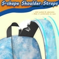 thumbnail image 5 of 17 Inch Lightweight Backpack,PVC Waterproof Oxford Fabric, Ergonomically Designed, with Large Capacity, Frozen Aesthetic Pattern, 5 of 5