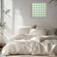 thumbnail image 3 of Canvas Print Wall Art Oil Paintings Pastoral Style Green Check Picture Prints Artwork for Living Room Kitchen Bathroom Bedroom, 3 of 9