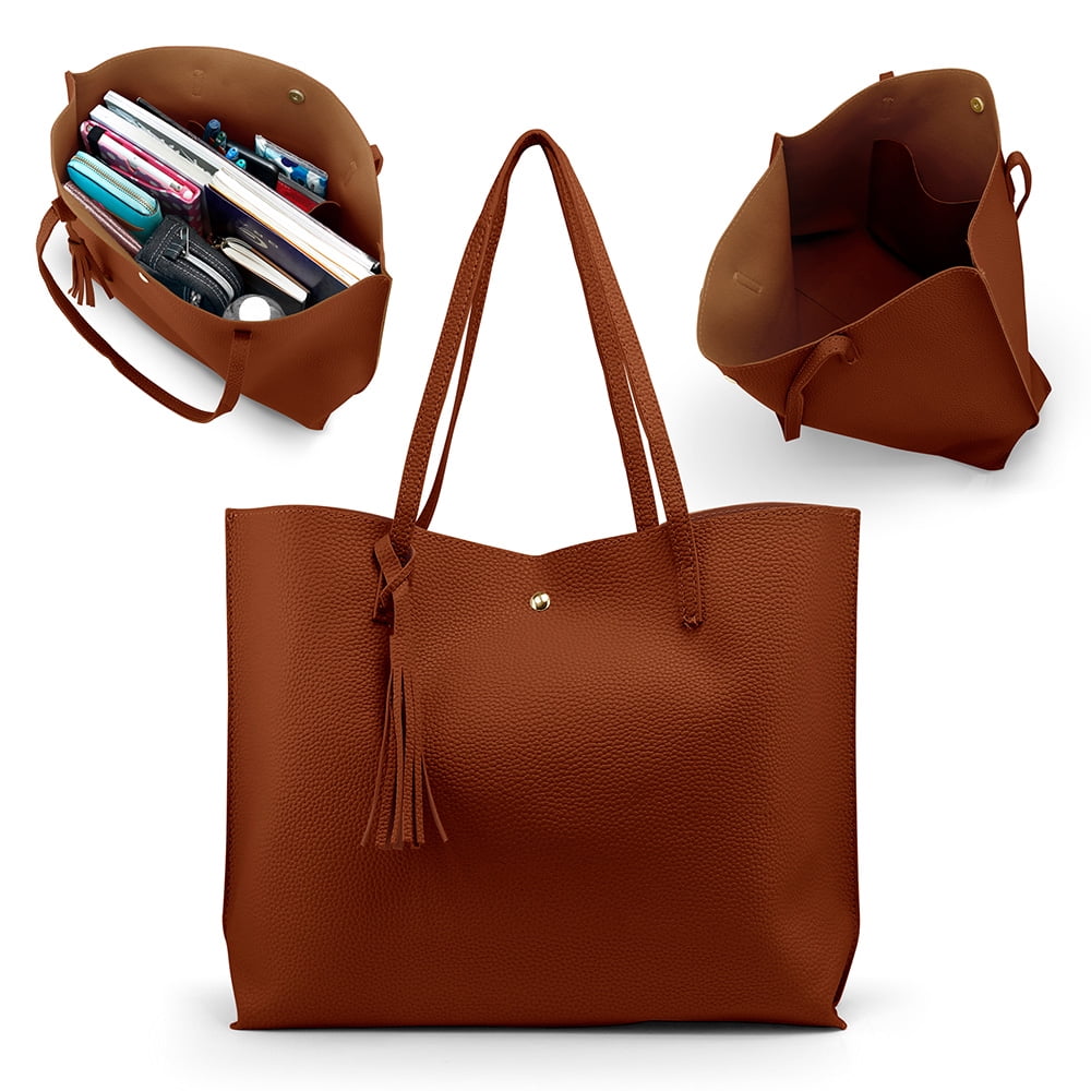 Purse Women Leather Tote Shoulder Handbag Satchel Messenger Shopping Fashion Bag 