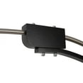 thumbnail image 4 of Morelli Arc Floor Lamp - 84 Satin Nickel & Black Dimmer Switch V-base, 4 of 10