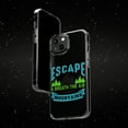 thumbnail image 6 of DistinctInk Clear Hybrid Case for Apple iPhone 15 Pro (6.1" Screen) - Escape Breathe Air On Mountains - Raised Bezel Screen Guard, 6 of 9