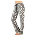 thumbnail image 4 of Ashford & Brooks Women's Short Sleeve Cotton Top Fleece Pants Pajama Set, 4 of 5