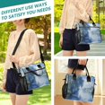 thumbnail image 5 of FORMRS Insulated Lunch Bag for Work School Unisex Large Capacity Cooler with Shoulder Strap, Plants and River, 5 of 6
