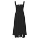 thumbnail image 4 of Vestido informal para mujer: cuello en V, espalda escotada y detalle de lazo. Versátil para primavera, verano y otoño. Combina con leggings. Cómodo para llevar a diario., 4 of 5