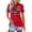 Red, variant on Women's 250 Year American Anniversary Shirt Patriots Short Sleeve Polo Shirts Freedom Fashion Independence Day T-Shirts - Polo Shirt 4Th of July Shirt Independence Day commemoration Top Black L