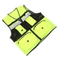 thumbnail image 4 of Safety Reflective Vest High Visibility Breathable Dual Pocket L Size Reflective Luminous Vest for Traffic Personnel Cyclists, 4 of 14