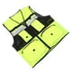 thumbnail image 1 of Chaleco reflectante de seguridad Jadeshay malla alta tamaño S M L, 1 of 14