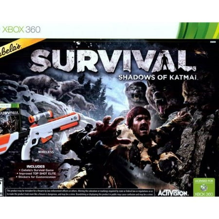 Cabelas Survival: Shadows of Katmai with Gun - Xbox 360