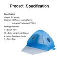 thumbnail image 4 of iCorer 79" x 47" Beach Tent, 4 of 10