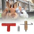 thumbnail image 4 of LAFGUR Rabbit Water Drinker, Automatic Rabbit Water Nipple, Pet Animal Supplies Drinking Fountain For Rabbit Water Nipple Rabbit Drinking Fountain, 4 of 8