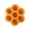 Orange, variant on Elainilye Popsicle Mould, Popsicle Molds 7 Grid Silicone Ice Molds BPA Free Popsicle Mold Reusable Easy Release Ice Make - Orange