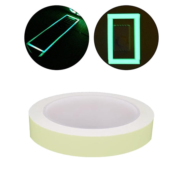 Brillo en La Cinta Oscura Alto Brillante Y Pegajoso Advertencia Pegajosa Pegatina Cinta Fluorescente Cinta Luminosa para Paredes Del Piso de Escenario 500cmx2cm