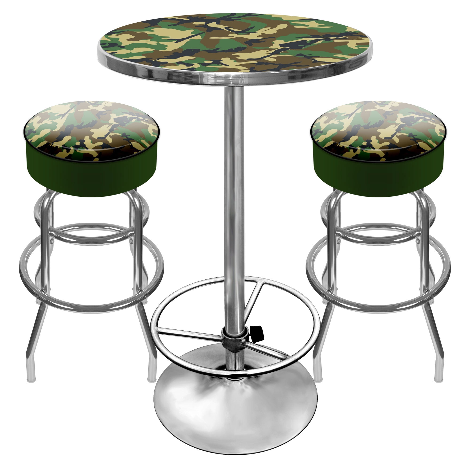 snack in 25 colors 2" SIDES kitchen W Bar Stool Cover vinyl or camo pub 