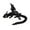 Black, variant on 3D Printed Articulated Toy Poseable Model With Movable Joints Realistic Creature For Collectors Giraffe Ornament Christmas Ornament Fancy Christmas Ornament Cute Hang Loose Ornament Ornament Pack