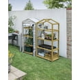 thumbnail image 4 of VegTrug 4-Tier Cedar Greenhouse, 4 of 4