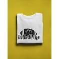 thumbnail image 3 of Football Life  Sweatshirt Men -GoatDeals Designs, Male x-Large, 3 of 4