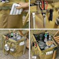 thumbnail image 5 of Bolsa de almacenamiento de herramientas de jardinería, bolsa de herramientas de jardín, bolso de mano, organizador para el hogar, para interiores y exteriores (negro), 5 of 5