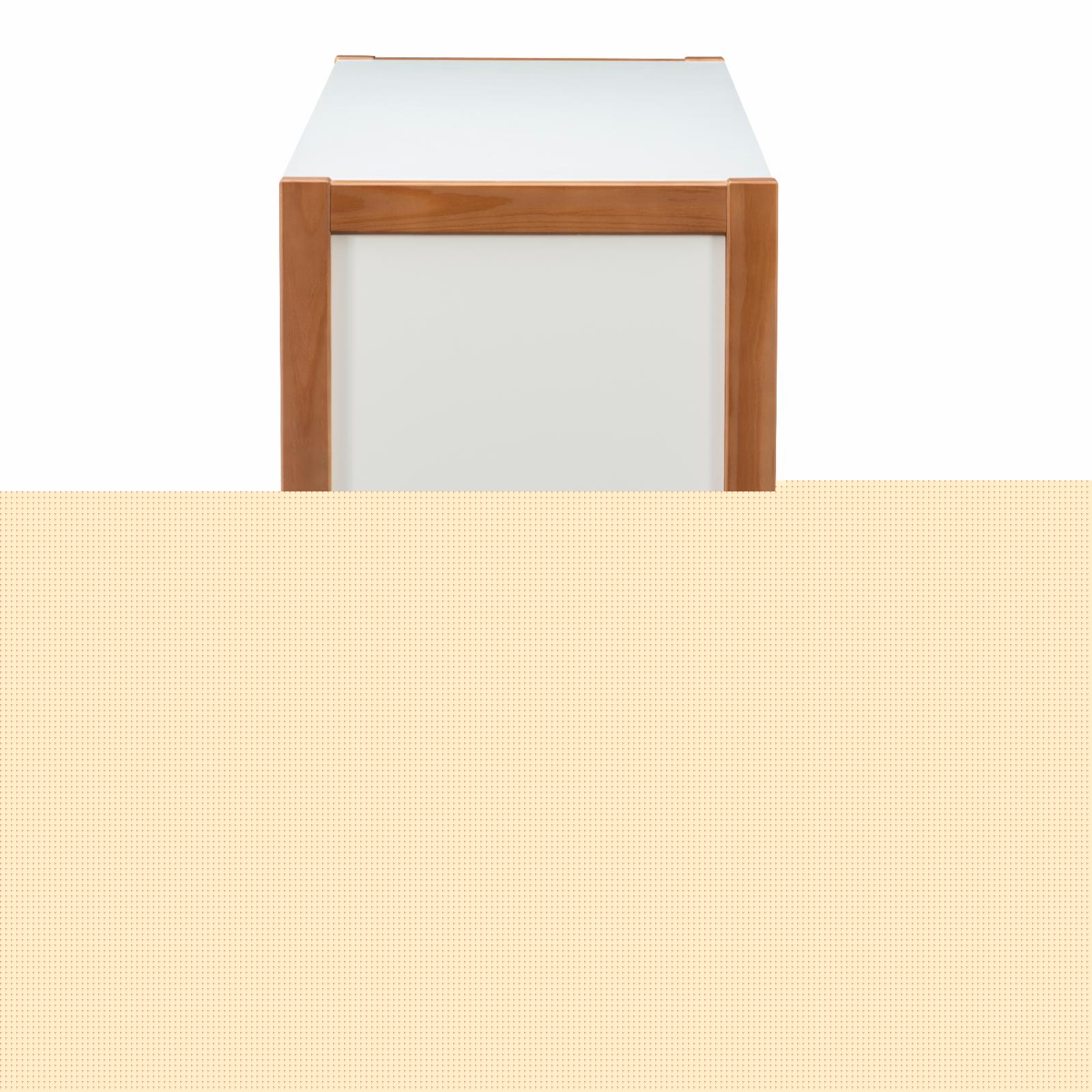 thumbnail image 4 of Linon Charles 2-Drawer Writing Desk - White/Natural, 4 of 11