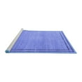 thumbnail image 2 of Ahgly Company Machine Washable Indoor Rectangle Oriental Blue Industrial Area Rugs, 5' x 8', 2 of 4